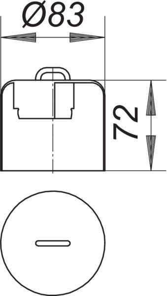 DALLMER Geruchverschlussglocke zu 61