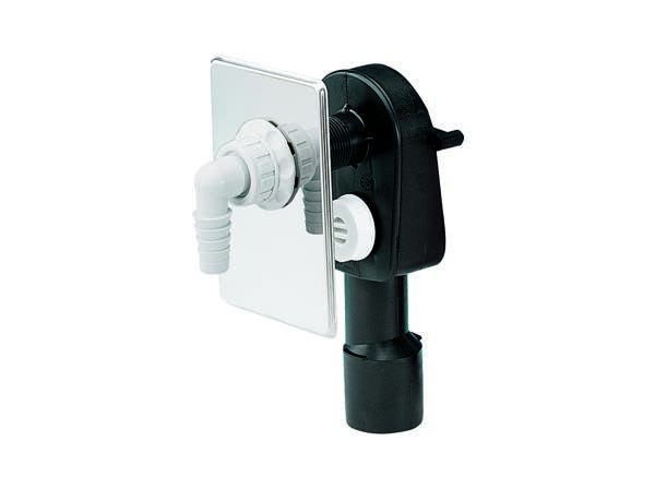 DALLMER Wandeinbau-Waschgeräte-Siphon HL 400, DN 40/DN 50