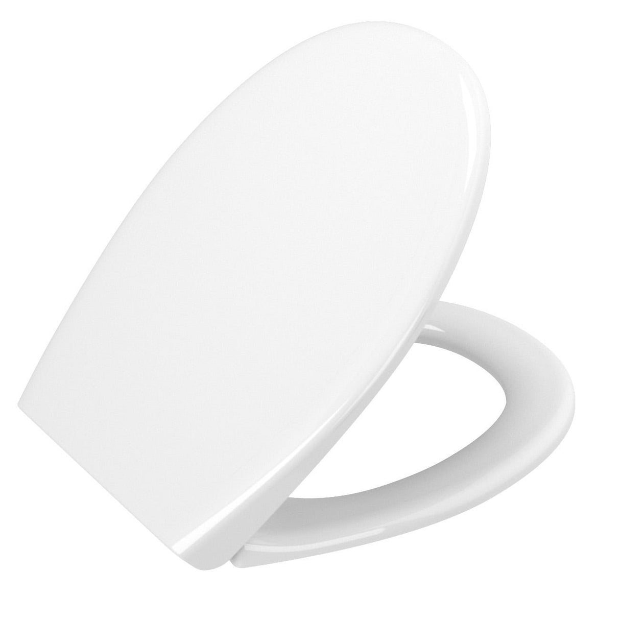 VitrA S20 WC-Sitz Universal ovale Form Duroplast Weiß Hochglanz