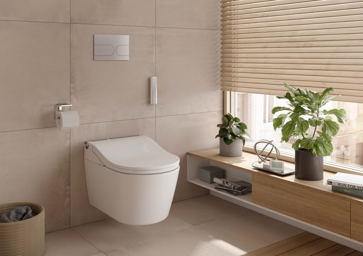 RP Wand-Tiefspül-WC randlos, für WASHLET®, rev. Befestigung