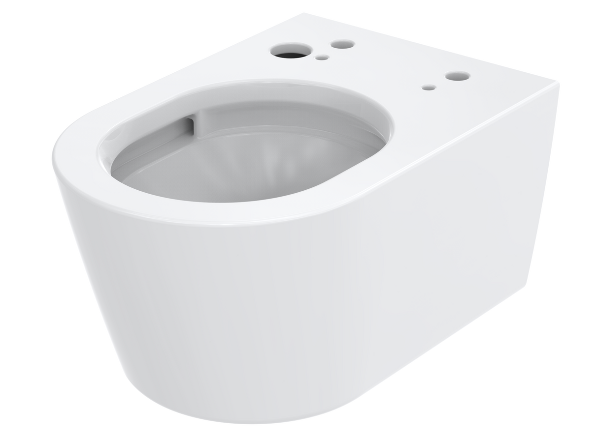RP Wand-Tiefspül-WC randlos, für WASHLET®, rev. Befestigung