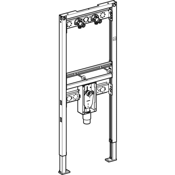GE Duofix Element für WT, 130 cm für AP-Armatur, mit UP-GV