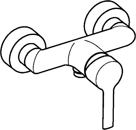 HA EHM Brausebatt. HANSARONDA 0367 DN15 chr