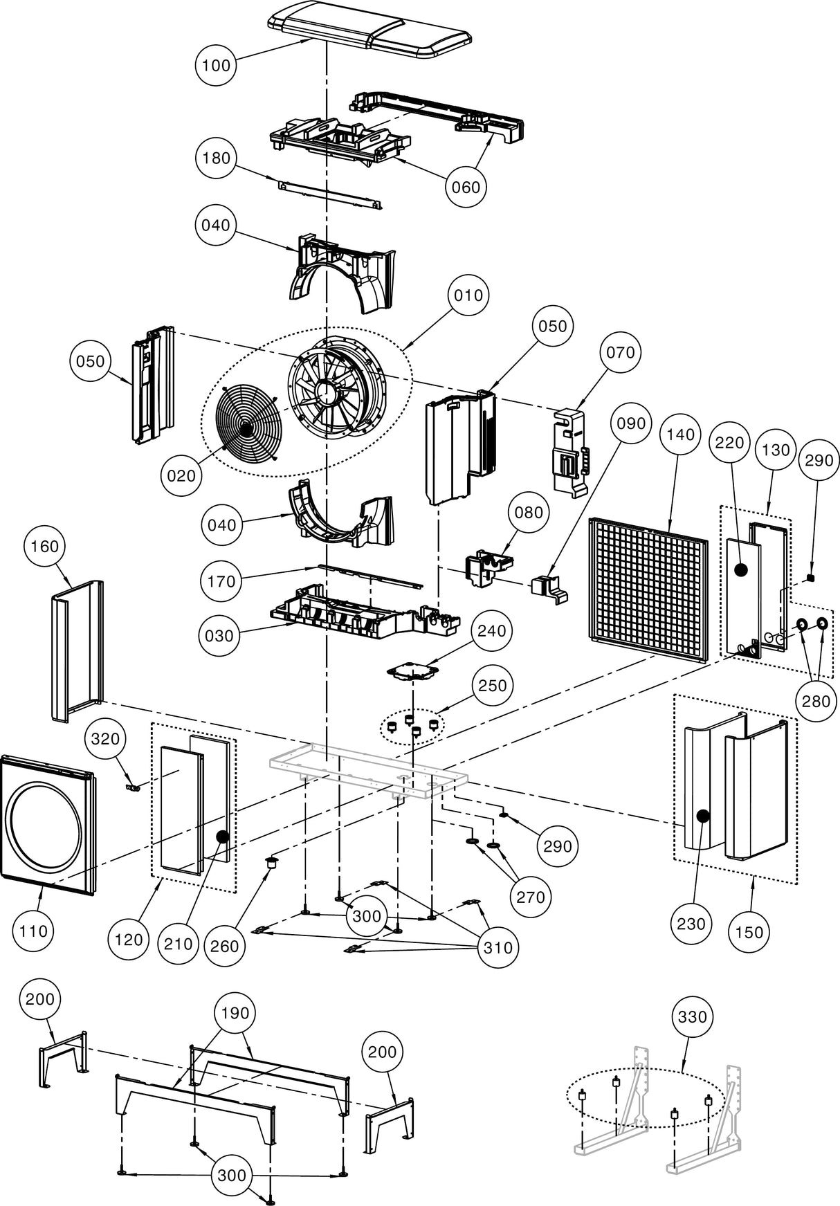 Wolf Wärmepumpe CHA-Monoblock 20/24 (400V) ohne E-Heizelement