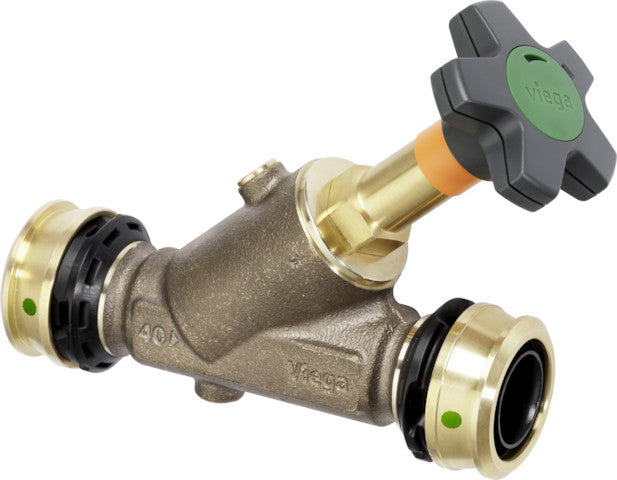 Viega RAXOFIX Easytop-Schrägsitzventil (Freistromventil) mit SC-Contur Modell 5337.5