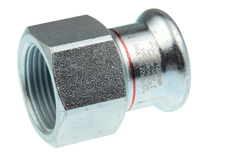 AIPS VSH XPress C-Stahl Übergangsmuffe mit leak-before-pressed-Funktion EPDM O-Ring