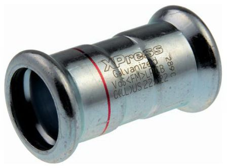 AIPS VSH XPress C-Stahl Muffe mit leak-before-pressed-Funktion EPDM O-Ring