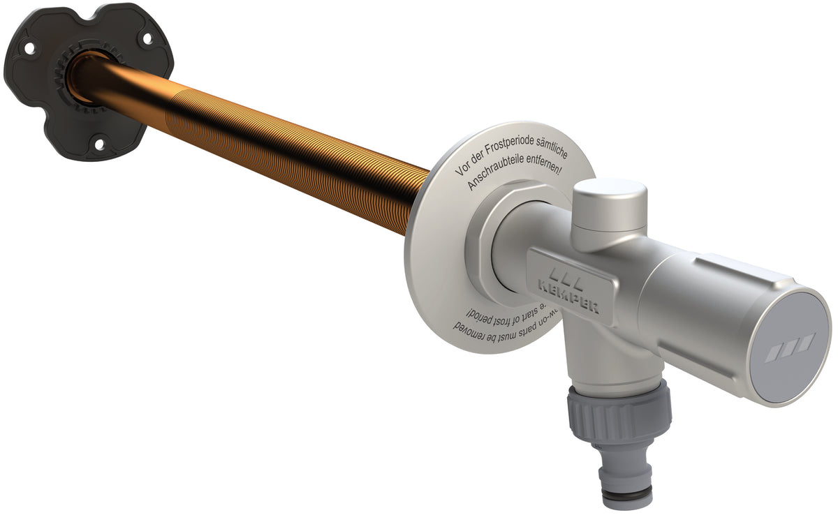 KEMPER Frostsichere Außenarmatur FROSTI Fig. 578 00 Bausatz 150-415mm Griff DN15