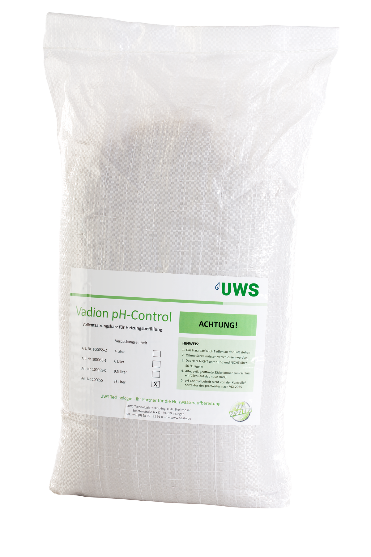 Nachfüllpackung Vadion pH-Control 23l
