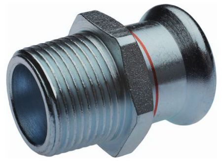 AIPS VSH XPress C-Stahl Übergangsstück mit leak-before-pressed-Funktion EPDM O-Ring