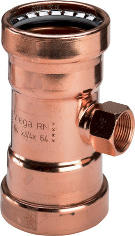 Viega Profipress XL-T-Stück mit IG SC-Contur Kupfer, Modell 2417.2XL
