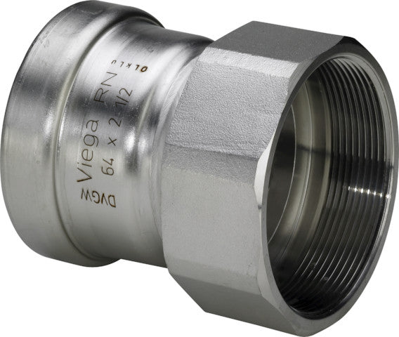 Viega Sanpress Inox XL-Übergangsstück mit IG SC-Contur, Stahl nichtrostend, Modell 2312XL