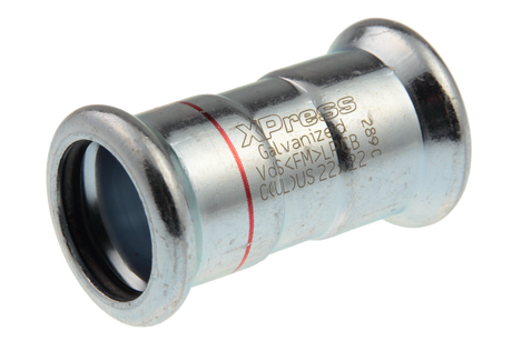 AIPS VSH XPress C-Stahl Muffe mit leak-before-pressed-Funktion EPDM O-Ring