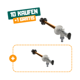 10+1 | KEMPER Frostsichere Außenarmatur FROSTI, Bausatz 150-415mm Steckschl. DN15