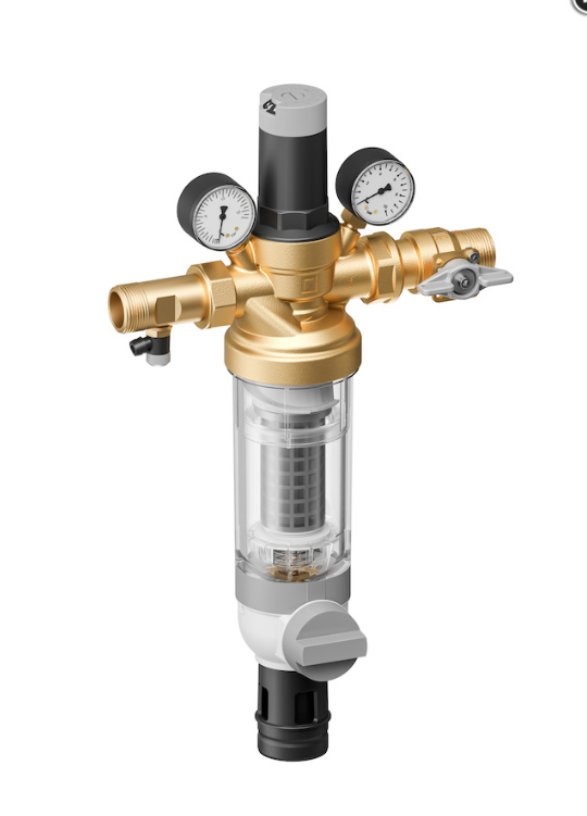 Resideo Hauswasserstation HS10S 0,1mm, bleifrei, Tülle 1"
