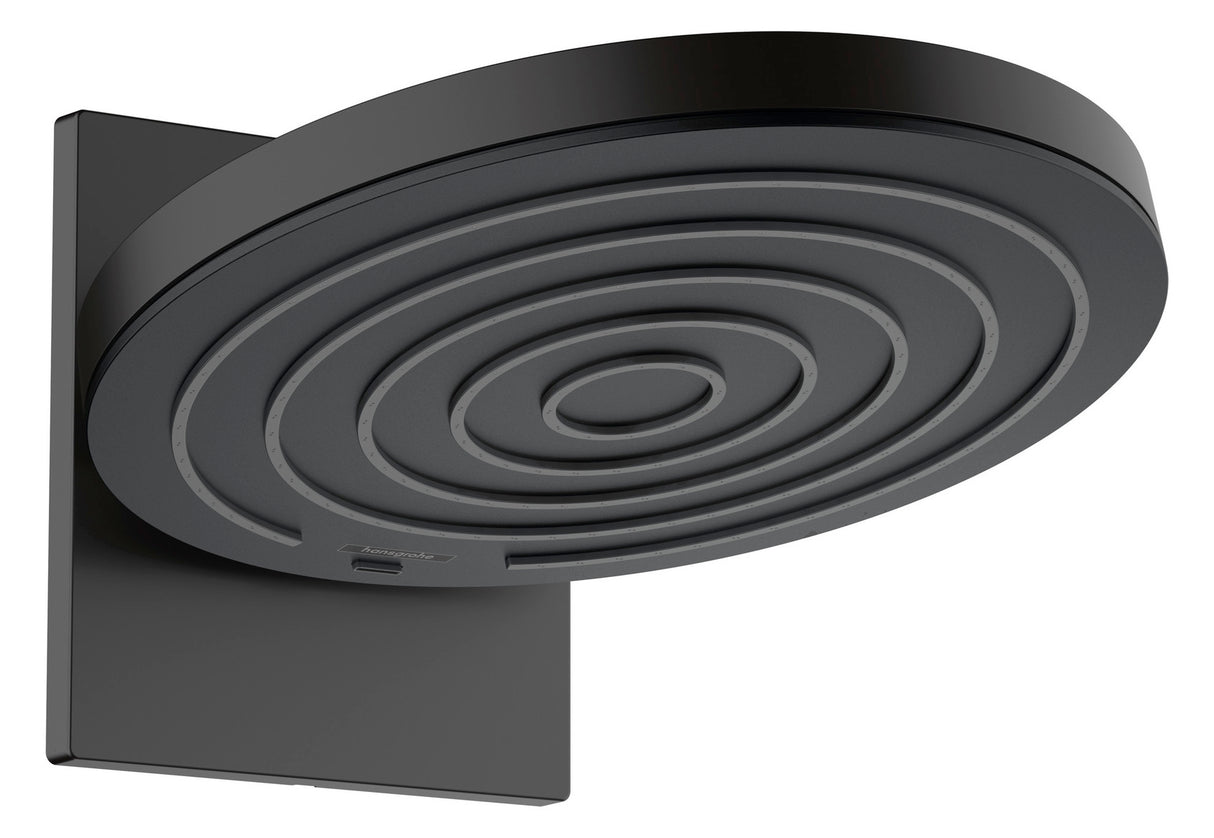 HG Kopfbrause Pulsify S 260 2jet EcoSmart Wandanschluss mattschwarz
