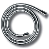 hansgrohe Isiflex Brauseschlauch hochwertiger Kunststoffschlauch mit beidseitiger konischer Mutter und Anschlussgewinde G ½, knickgeschützt und mitdrehendem Anschluss