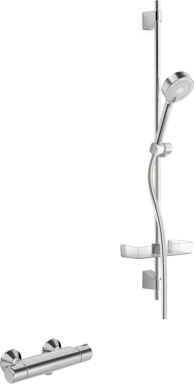 HA Brausebatt. m. Brausegarnitur HANSAMICRA 4815 DN15 chr