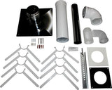 Wolf Anschluss-Set DN80/125 - C93x DN80 im Schacht