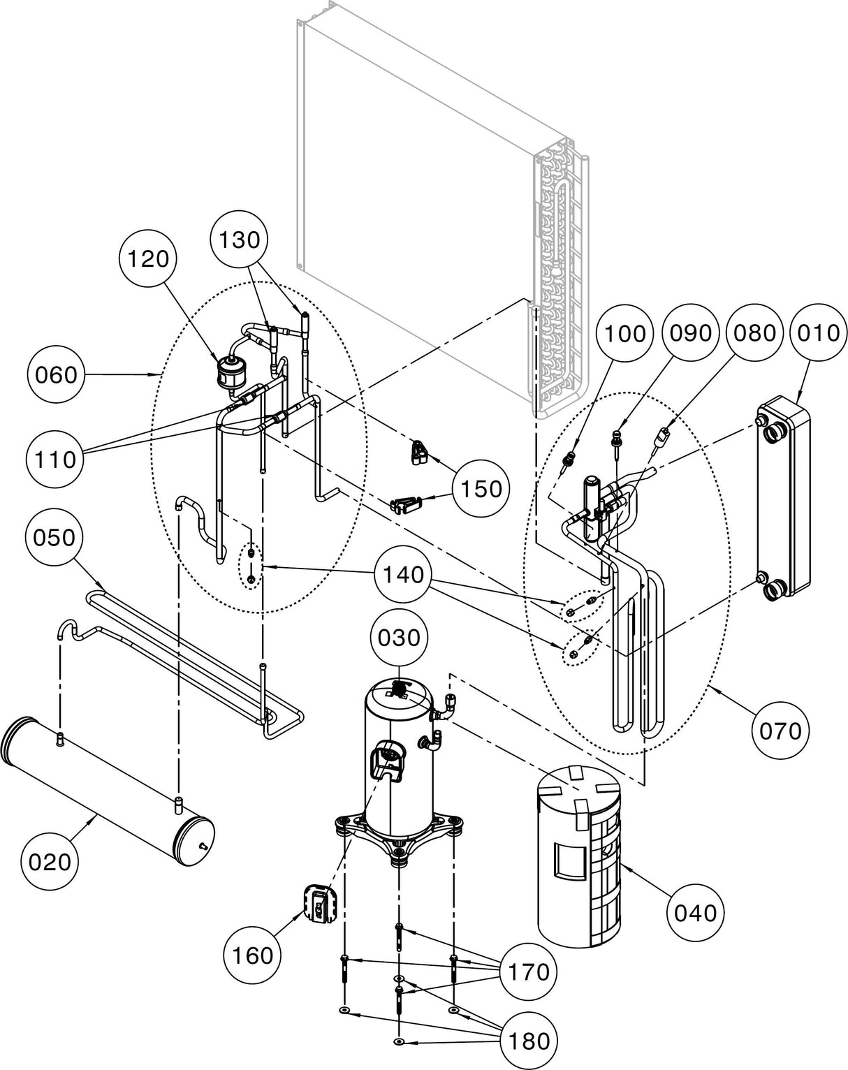 Wolf Wärmepumpe CHA-Monoblock mit E-Heizelement Innen- und Außenaufstellung, R290, witterungsabhängige Regelung