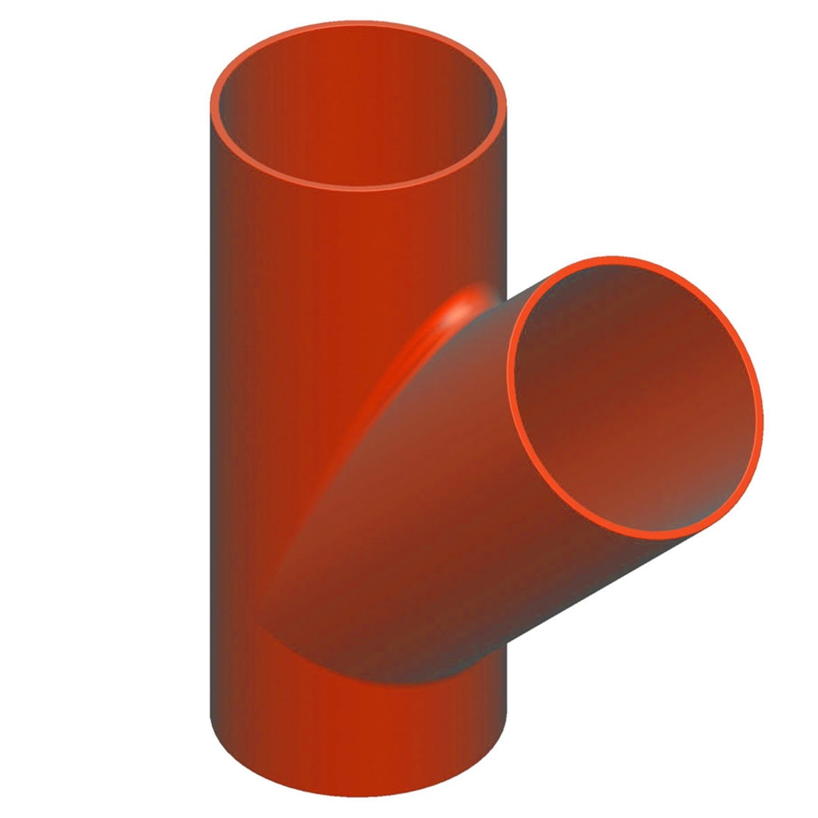 Düker Gussformstück SML Abzweig 45 Grad