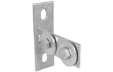 Montagefertig mit zwei vormontierten Klemmschrauben und anwenderfreundlich befestigt Walraven Strut Stirnflansch senkrecht für 41 x 21/41/21D (ev) RapidStrut® Schienen schnell und einfach als Traversen in Schächten, Kanälen oder Gestellen.