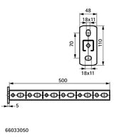 Walraven RapidRail® Wandkonsole zur Befestigung von Rohrleitungen und -trassen an Wand, Decke oder Boden