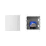 strawa Rohrbelüfterstation ventilair 100 LIM BxHxT: 204 x 204 x 130 mm mit Abu ventilair Rohrbelüfter passend für DN 100/80/70, im Wandzarge mit Abdeckung Limodor