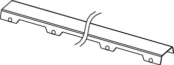TECEdrainline Designabdeckung "steel II" aus Edelstahl für Duschrinne 700 mm