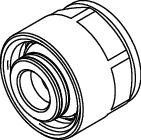 TECEflex Klemmverschraubung für Mehrschichtverbundrohr, Dimension 16