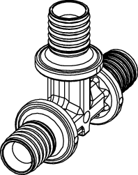 TECEflex T-Stück, PPSU