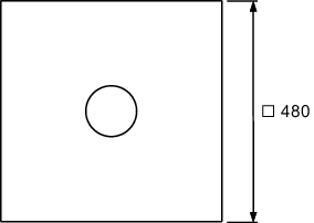 TECEdrainpoint S Seal System Dichtmanschette für Verbundabdichtungen