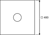 TECEdrainpoint S Seal System Dichtmanschette für Verbundabdichtungen