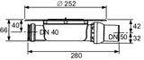 TECEdrainpoint S Ablauf DN 50 superflach mit Seal System Universalflansch