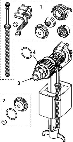 TECE-Füllventil F10 Universal