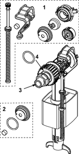 TECE-Füllventil F10 Universal