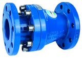 Resideo Rückflussverhinderer RV283S Flansch, pulverbeschichtet blau, Gusseisen, PN 16, EPDM-Dichtung
