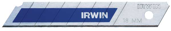 IRWIN Bi-Metall BLUE Cutterklinge 18 mm, Pack a 5 Stück