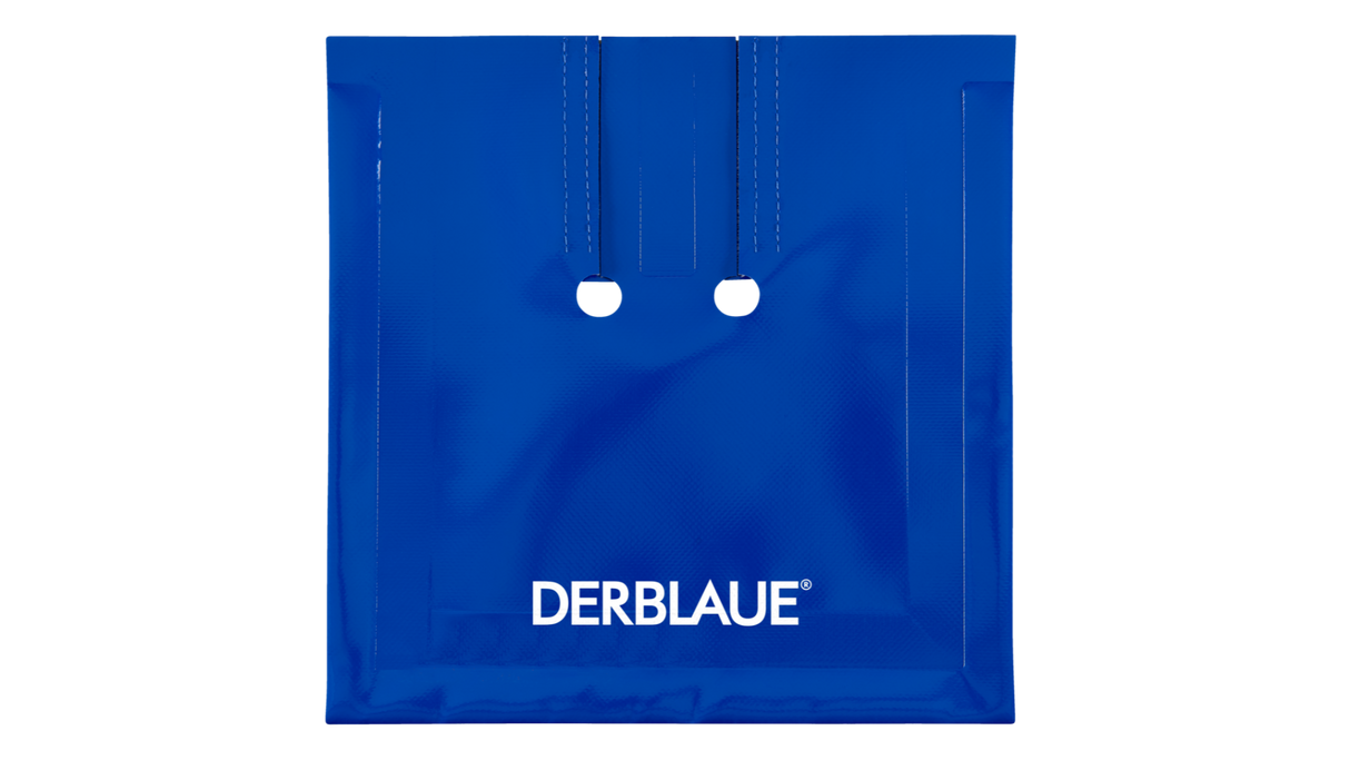 DERBLAUE 2x 15mm Rosette