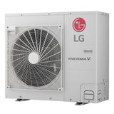 R32 SPLIT Wärmepumpe Außengerät 230V mit energiesparender Pumpe und witterungsabhängiger Regelung