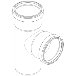 POLO-KAL NG Abzweig DN 90/90/87