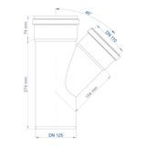 POLO-KAL NG Abzweig DN 125/110/45