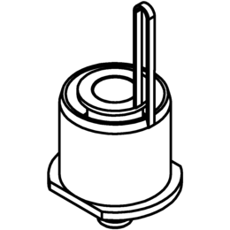 POLO-KAL Kondensatablauf für Kunststoffleitungen, 1-teilig, gerade, Polypropylen (PP), Schiebeende