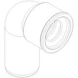 POLO-KAL Siphon-Anschlussknie