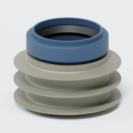 POLO-KAL Übergang von PK-Spitzende auf Guss-Muffe