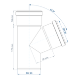 POLO-KAL NG Abzweig DN 90/90/67