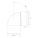 POLO-KAL XS Bogen DN 87