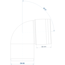 POLO-KAL XS Bogen DN 87