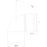 POLO-KAL XS Bogen DN 87