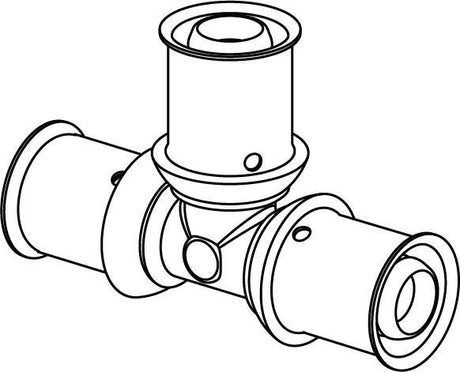 Uponor S-Press PLUS T-Stück PPSU